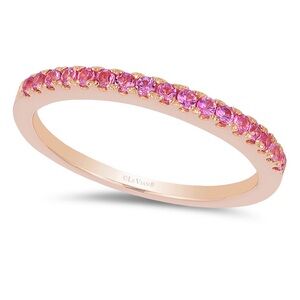 14kt Stawberry gold Levian Pink Sapphire Ring